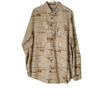 COLUMBIA River Lodge Deer Hunting Button up Shirt